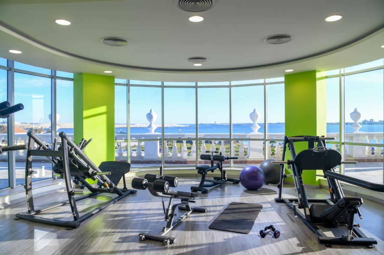 איסמעליה Tolip El Forsan Hotel מראה חיצוני תמונה The gym at the hotel