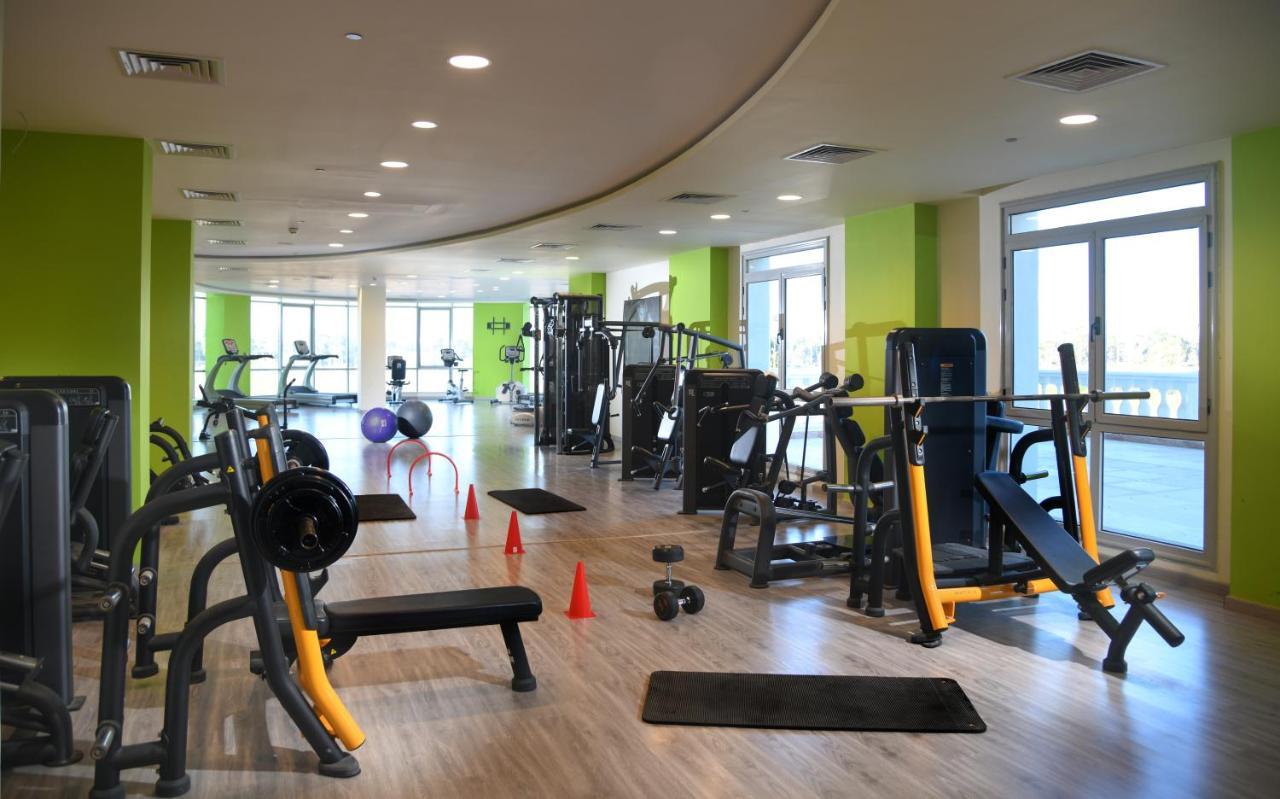 איסמעליה Tolip El Forsan Hotel מראה חיצוני תמונה The gym at the hotel