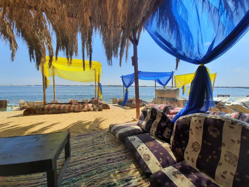 איסמעליה Tolip El Forsan Hotel מראה חיצוני תמונה Beach in Al-Barka